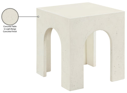 Renza - Concrete And Fiberglass Indoor / Outdoor Table