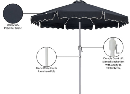 Amalfi - Patio Umbrella - White Pole
