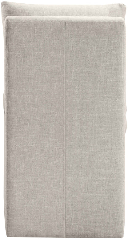 Nelori - Linen Textured Performance Fabric Upholstered Dining Chair (Set of 2)