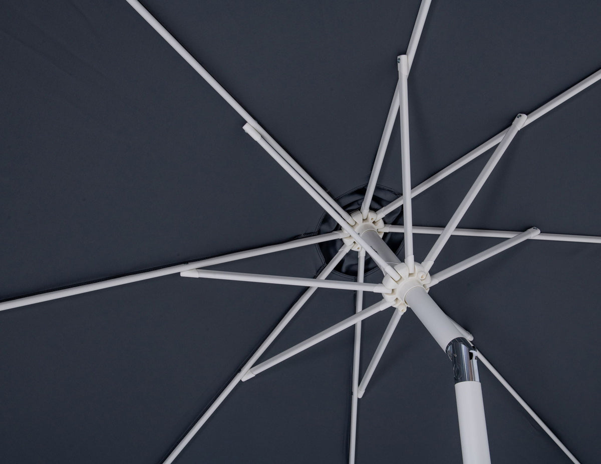 Fiji - Aluminum Patio Umbrella With Square White Base