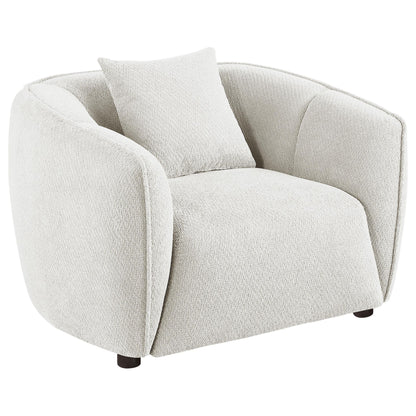 Aleisha Fabric Upholstered Accent Chair Sand