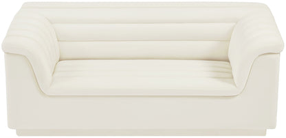 Cascade - Velvet Loveseat