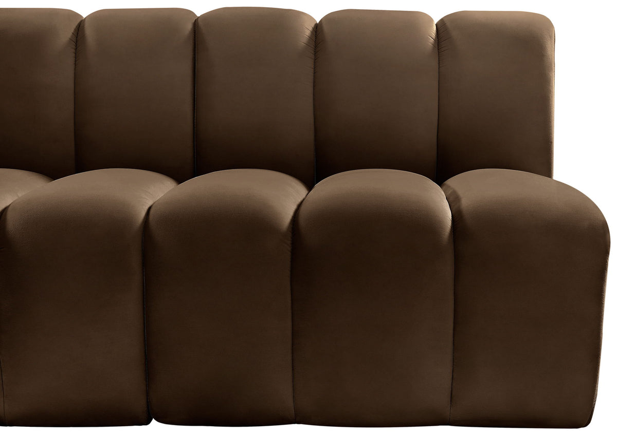 Arc - Velvet 7 Piece Modular Sofa