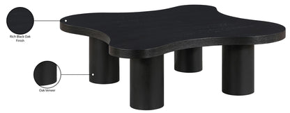 Cove - 48" Oak Veneer And Solid Wood Coffee Table