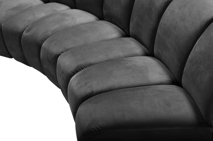 Infinity - 10 Piece Velvet Modular Sectional