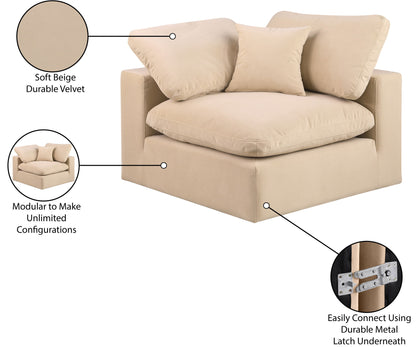 Comfy - Velvet Corner Chair