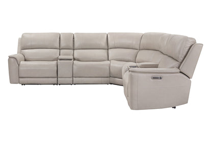 Easton - Power Reclining Sectional With Power Adjustable Headrests