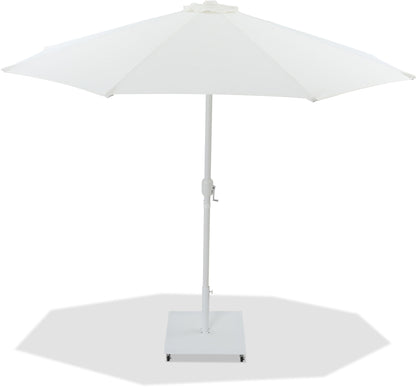 Fiji - Aluminum Patio Umbrella With Square White Base