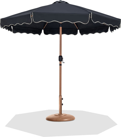 Amalfi - Patio Umbrella - Light Brown Base / Light Brown Pole