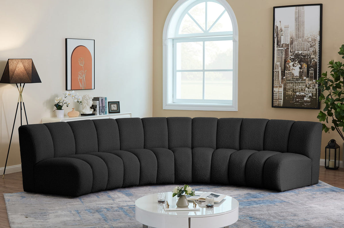 Infinity - 4 Piece Boucle Modular Sectional