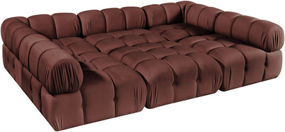 Orin - Velvet 6 Piece Modular Sectional