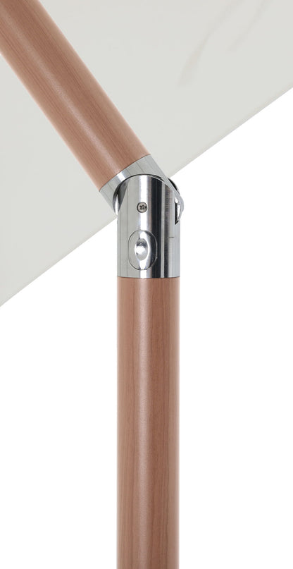 Amalfi - Patio Umbrella - Light Brown Base / Light Brown Pole