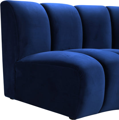 Infinity - 6 Piece Velvet Modular Sectional
