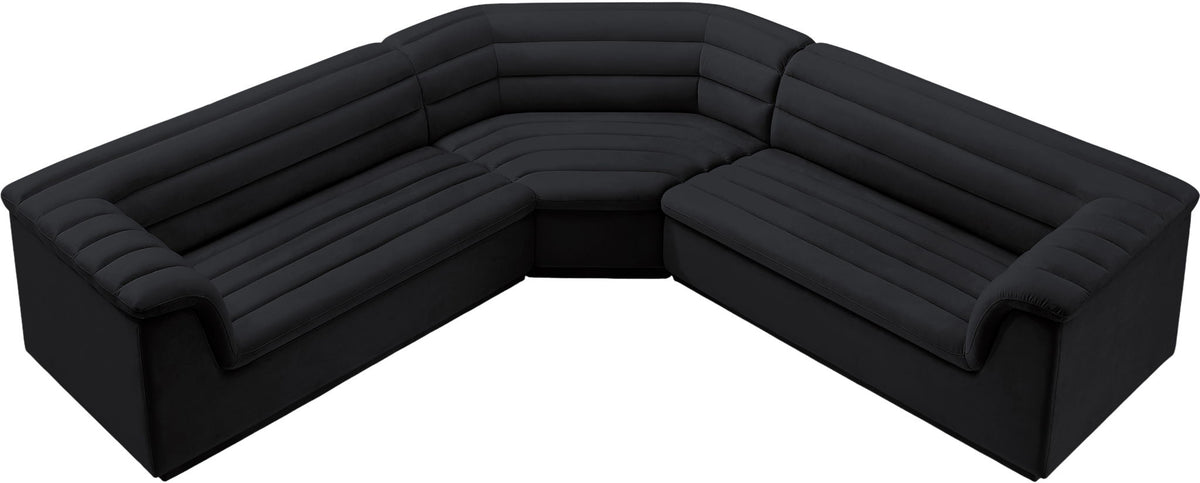 Cascade - Velvet Modular Sectional