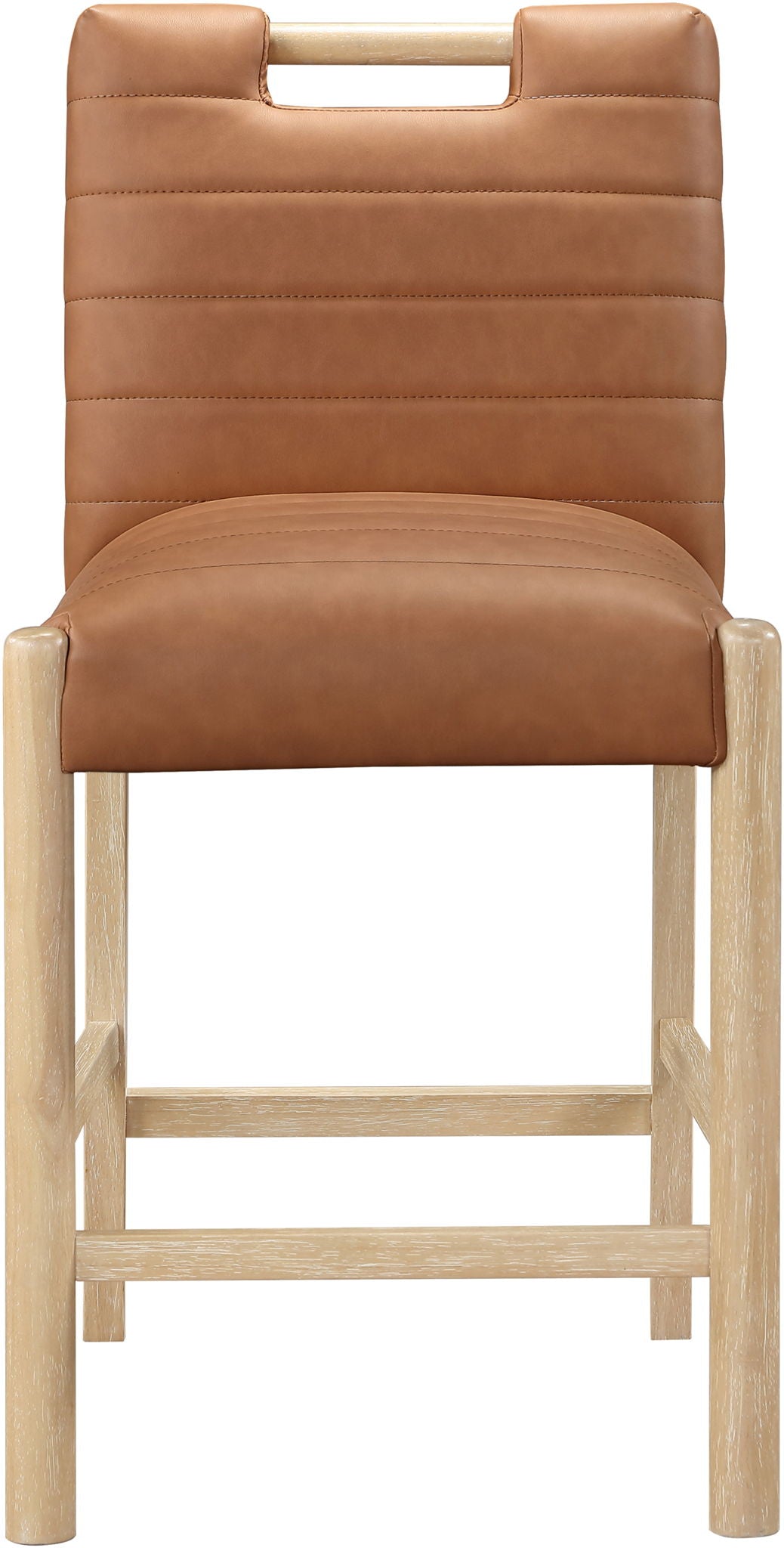 Aimee - Counter Stool - Light Brown Legs