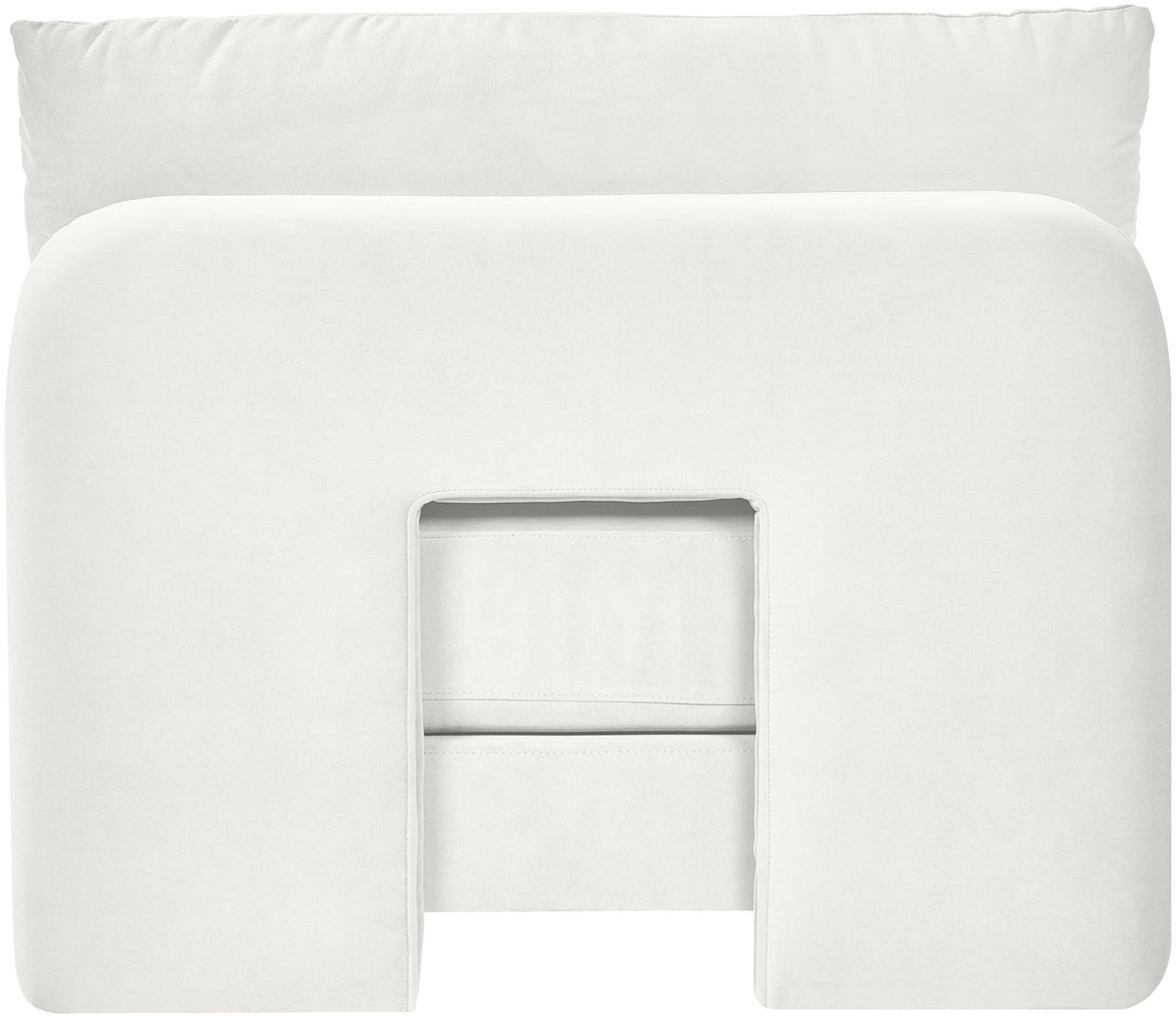 Hammond - Velvet Performance Fabric Upholstered Armless Chair