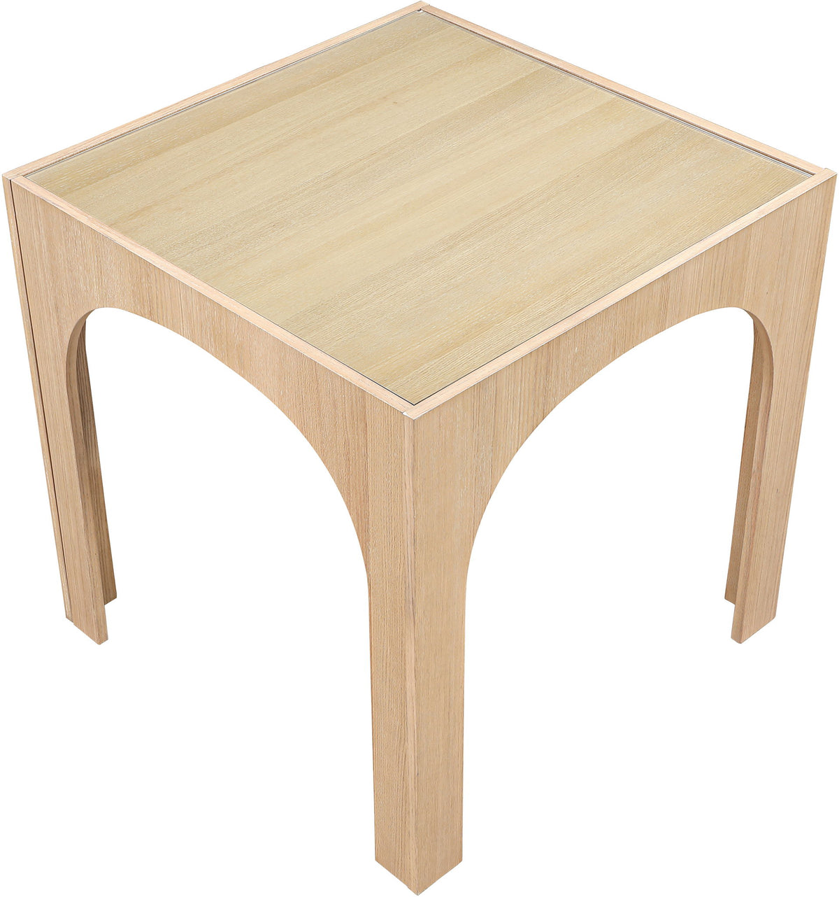 Waldorf - Tempered Glass Top Table