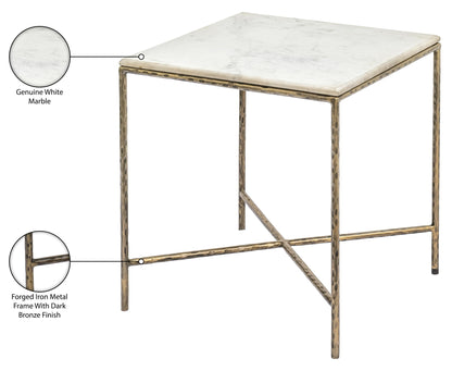 Valen - Marble And Iron Table