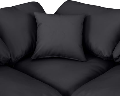 Indulge - Faux Leather 5 Piece Modular Corner Sectional