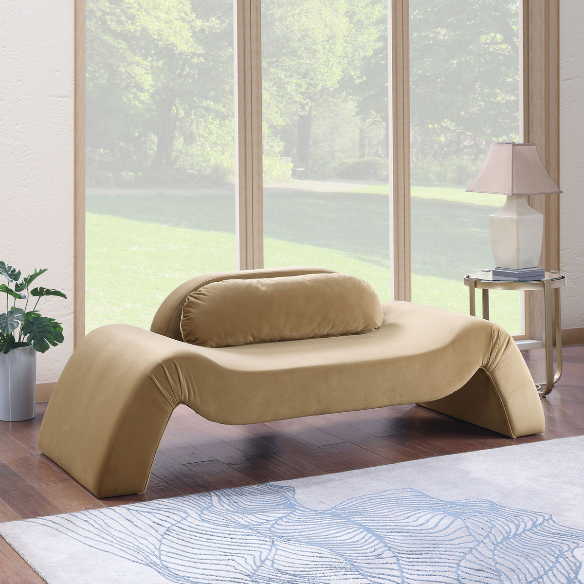 Austin - Velvet Loveseat