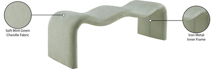 Willow - Chenille Bench