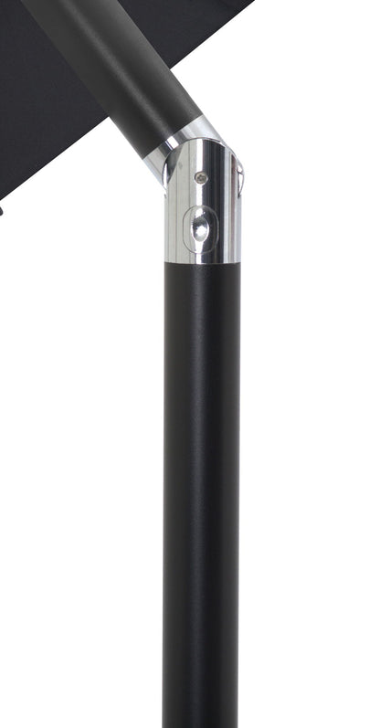 Amalfi - Patio Umbrella - White Base / Black Pole