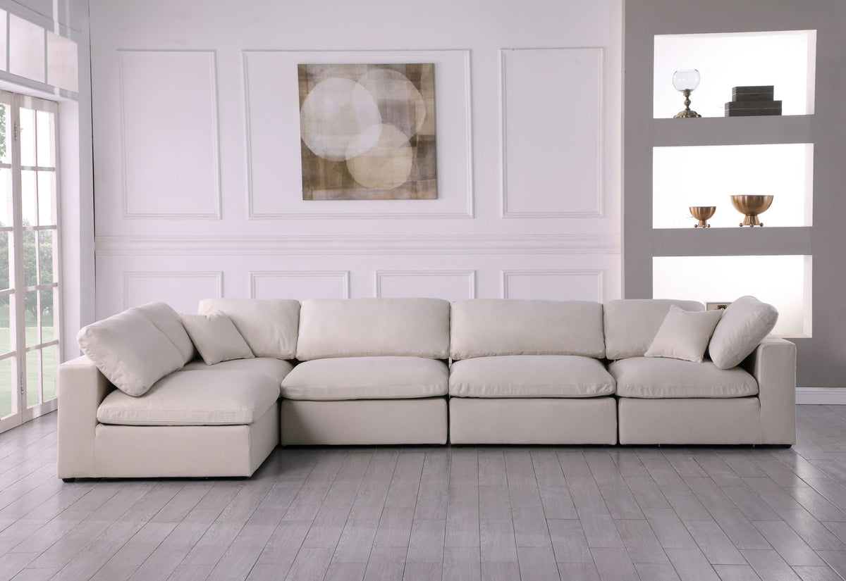 Plush - 5 Piece Modular Sectional