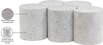 Dimple - 5 Piece Modular Coffee Table - Terazzo Finish