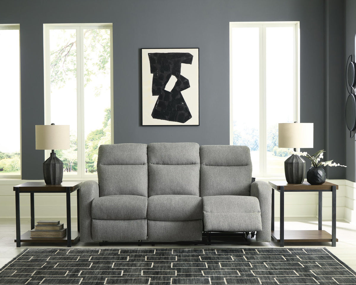 Gauntlet - 2 Pc. - Reclining Sofa And Loveseat - Sterling