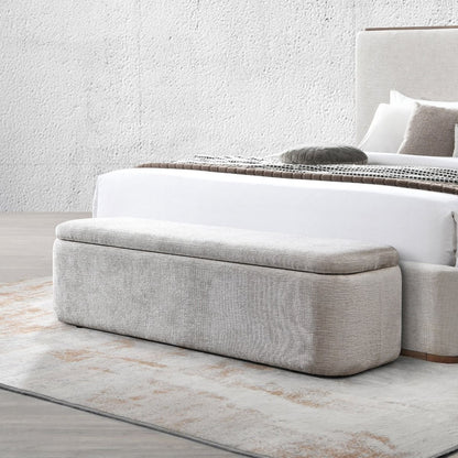 Orane - Bench With Storage - Gray