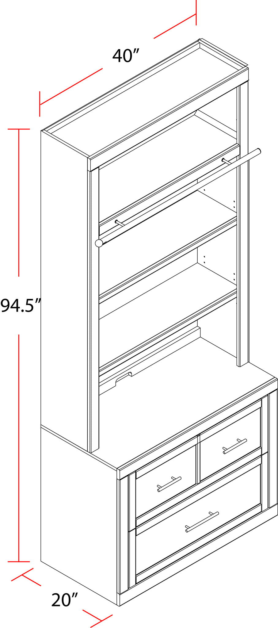 Catalina - Lateral File