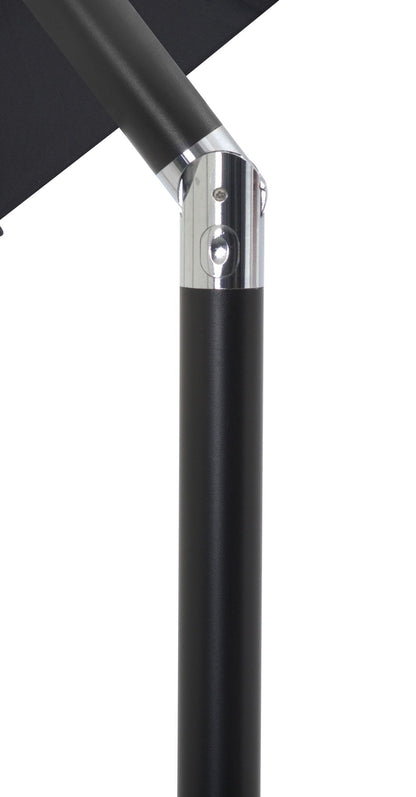 Amalfi - Patio Umbrella - Light Brown Base / Black Pole