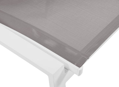 Nizuc - Outdoor Patio Dining Chair With White Frame (Set of 2)