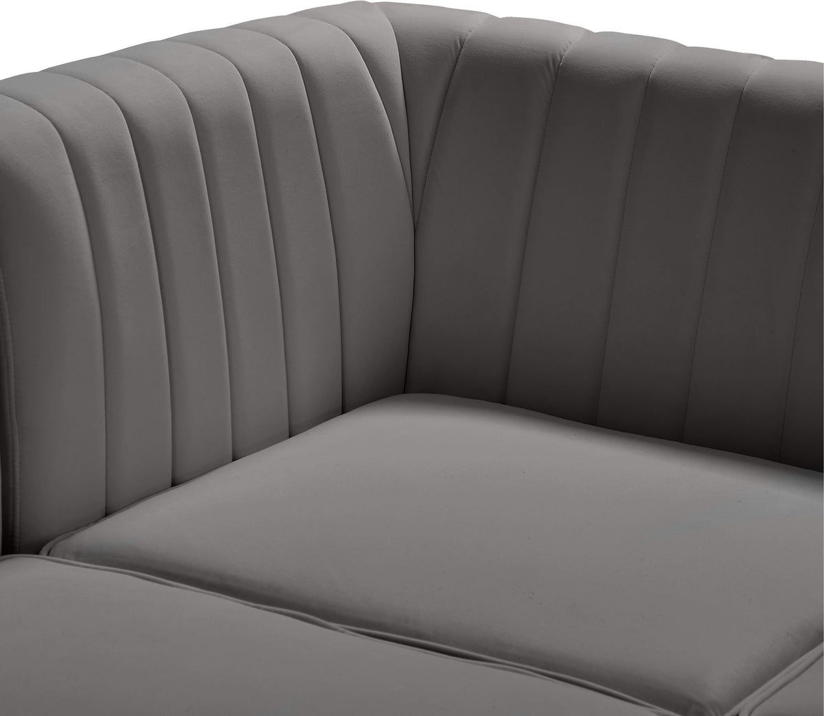 Alina - 8 Piece Velvet Modular Sectional