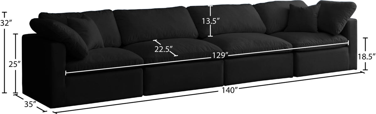 Plush - Modular 4 Seat Sofa