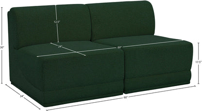 Ollie - 2 Seat Armless Modular Sofa