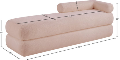 Kennedy - Teddy Fabric Bench