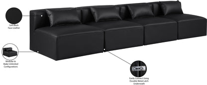 Cube - Modular 4 Seat Armless Sofa