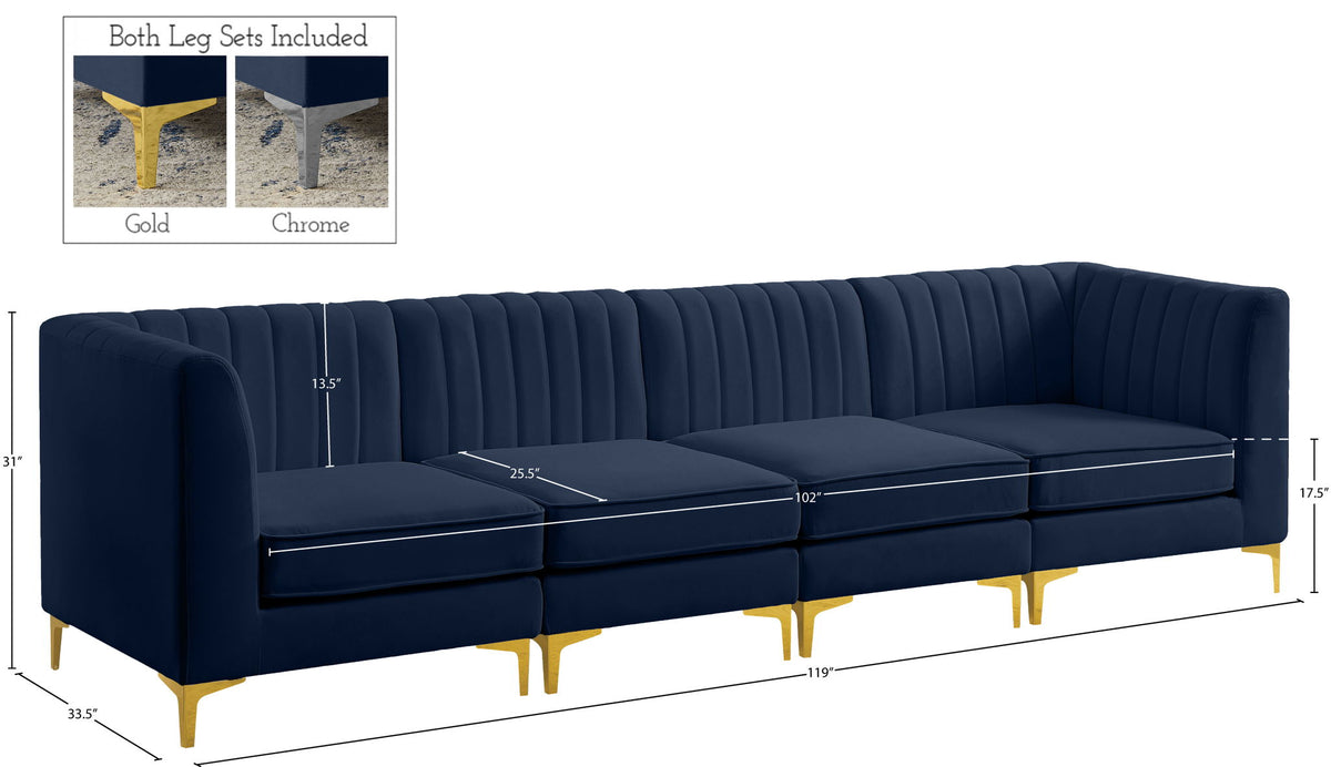 Alina - Modular 4 Seat Sofa