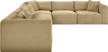 Shaggy - 6 Piece Modular Corner Sectional