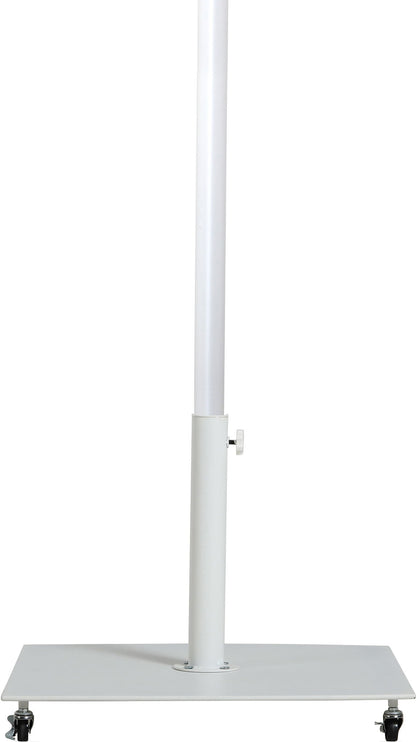Amalfi - Aluminum Patio Umbrella - White Base / White Pole