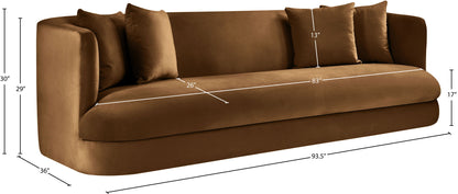 Alder - Sofa - Saddle