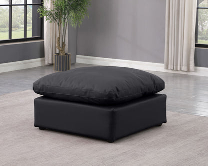 Indulge - Faux Leather Ottoman