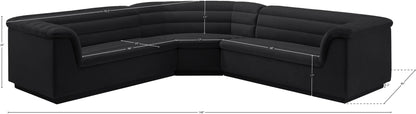 Cascade - Velvet Modular Sectional