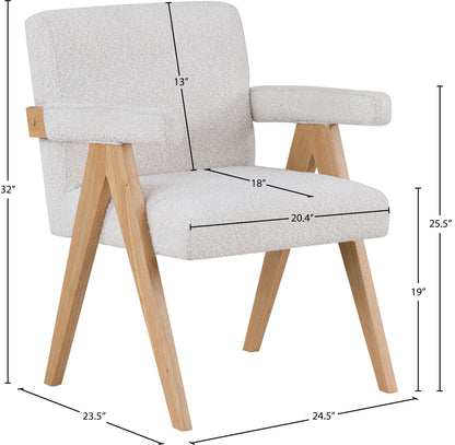 Woodloch - Accent Chair With Natural Frame