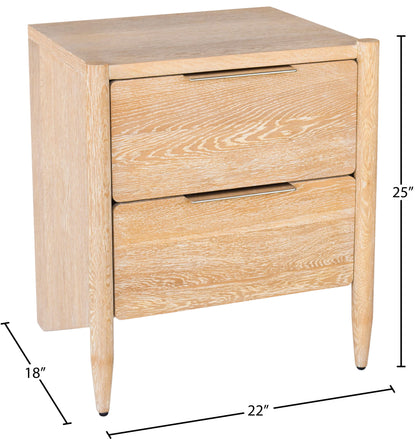 Oakwood - Night Stand - White Oak