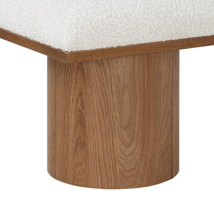Pavilion - 6 Piece Modular Bench With Brown Base