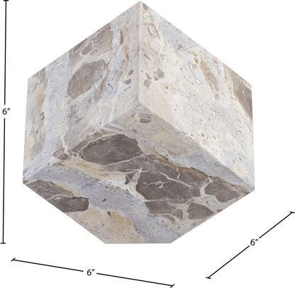 Block - Marble Decorative Cube