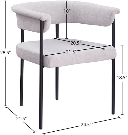 Malin - Linen Dining Chair (Set of 2)