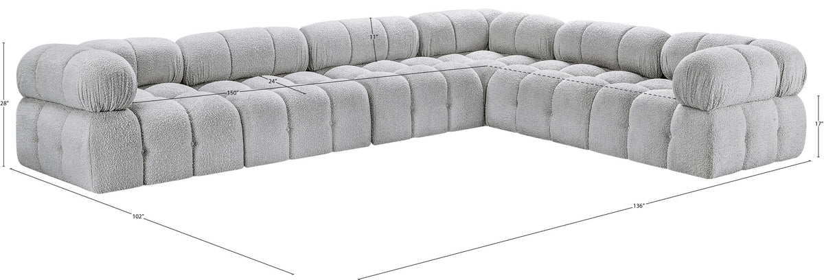 Ames - 6 Piece Modular Corner Sectional
